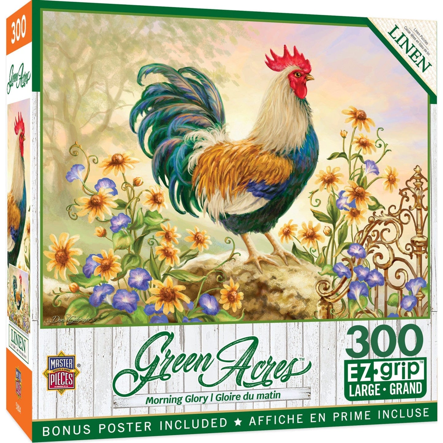 Green Acres - Morning Glory 300 Piece EZ Grip Jigsaw Puzzle MasterPieces Puzzle Company INC