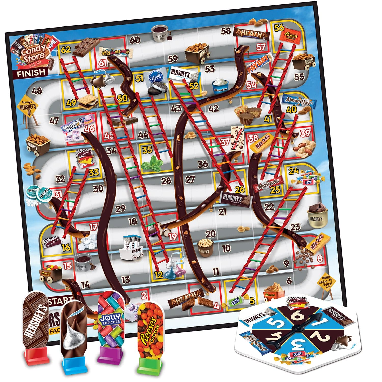 Hershey's - Slides and Ladders Board Game - Out of Play