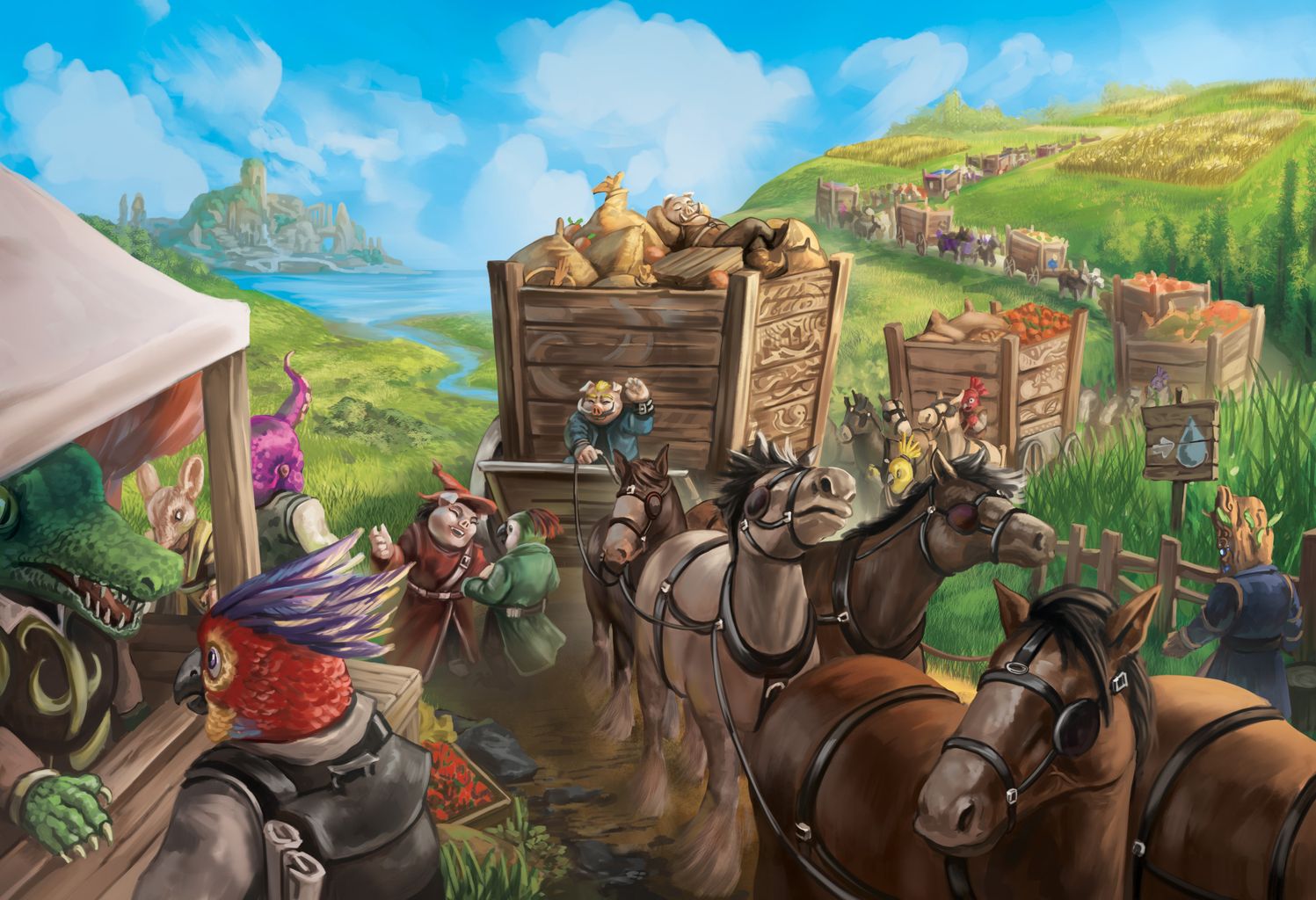 World of Battlezoo: Indigo Isles Hardcover & PDF Roll For Combat
