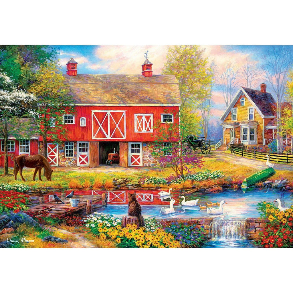 Signature Collection - Reflections on Country Living 2000 Piece Jigsaw Puzzle - Out of Play