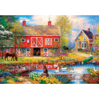 Signature Collection - Reflections on Country Living 2000 Piece Jigsaw Puzzle - Out of Play