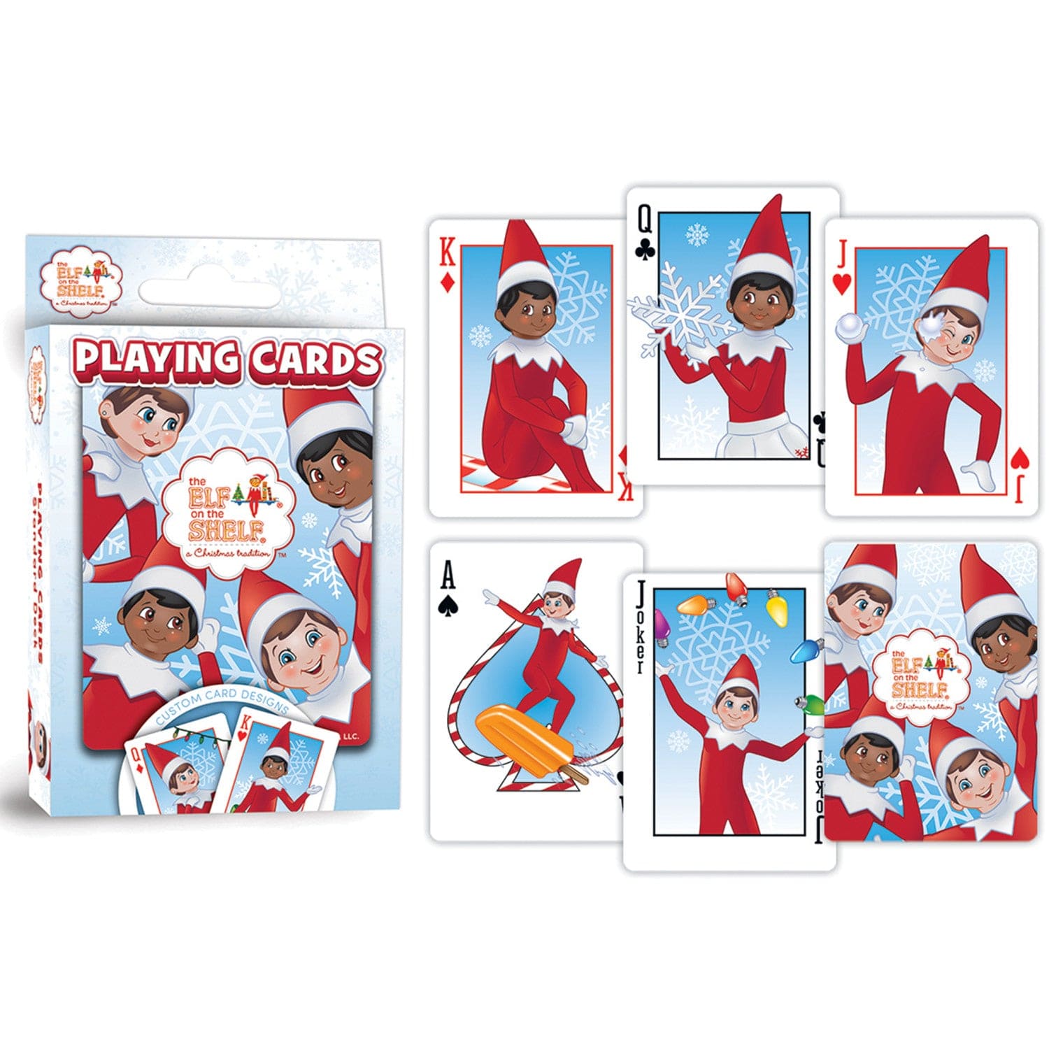 Elf on the Shelf Playing Cards - 54 Card Deck MasterPieces Puzzle Company INC
