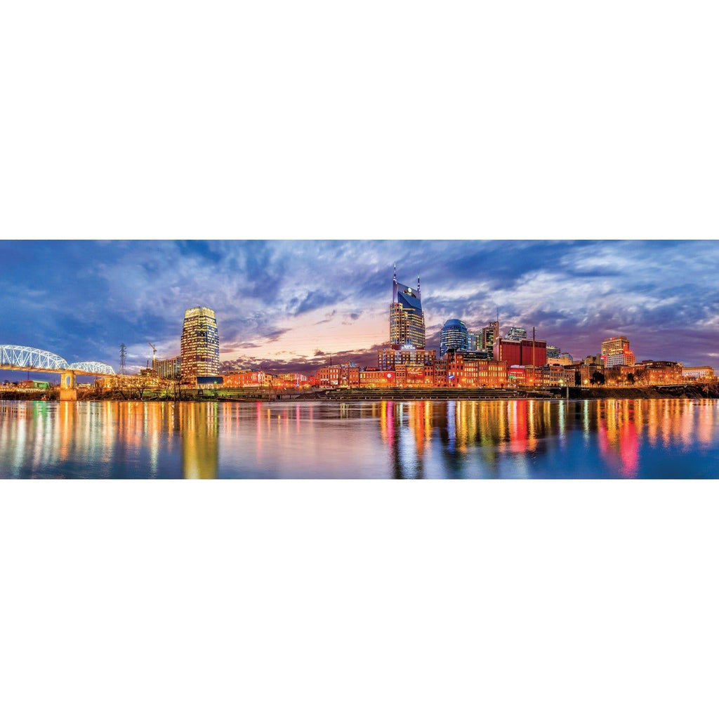 Nashville, Tennessee 1000 Piece Panoramic Jigsaw Puzzle - Out of Play