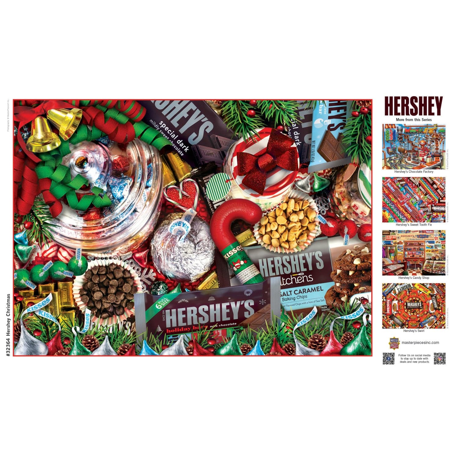 Hershey's Christmas - 500 Piece Jigsaw Puzzle - Out of Play