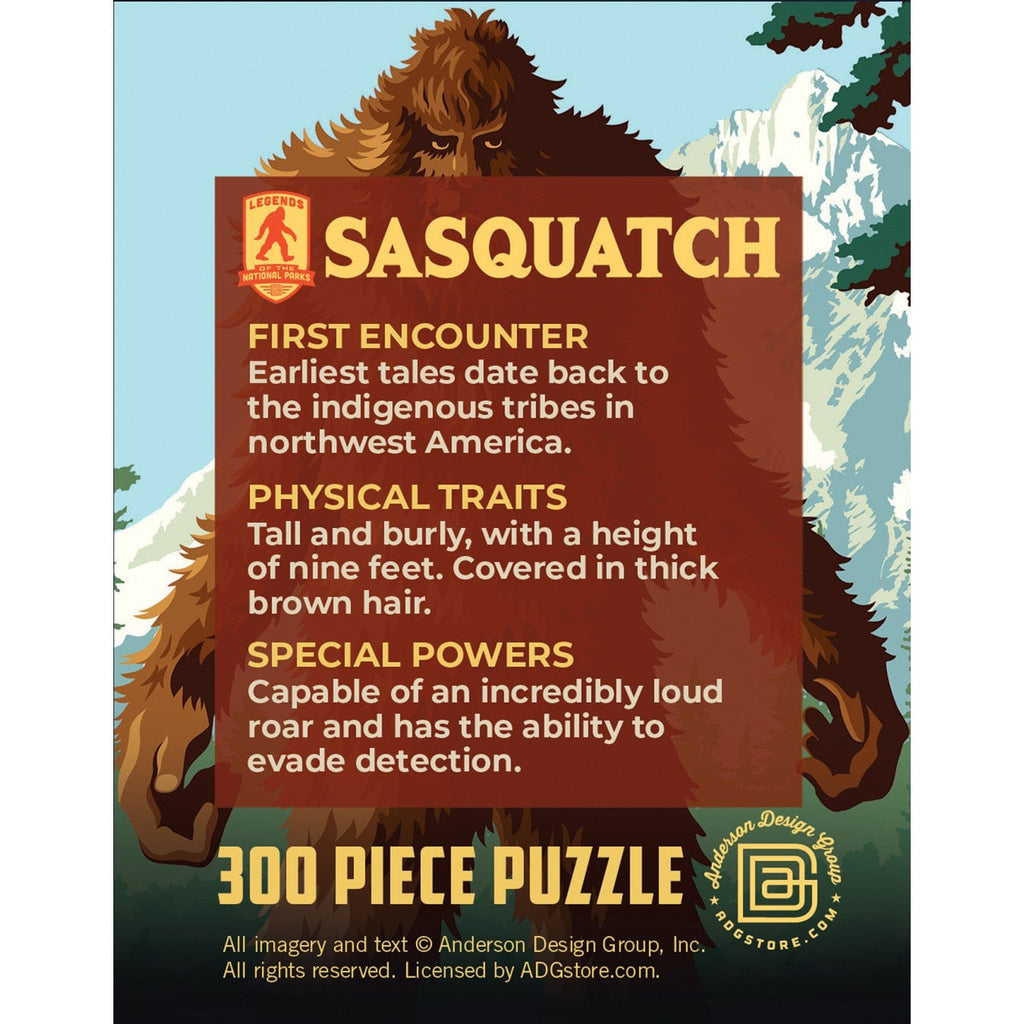 Sasquatch 300 Piece Jigsaw Puzzle - Out of Play