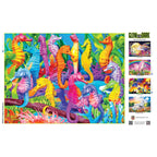 Glow in the Dark - Singing Seahorses 300 Piece EZ Grip Jigsaw Puzzle - Out of Play