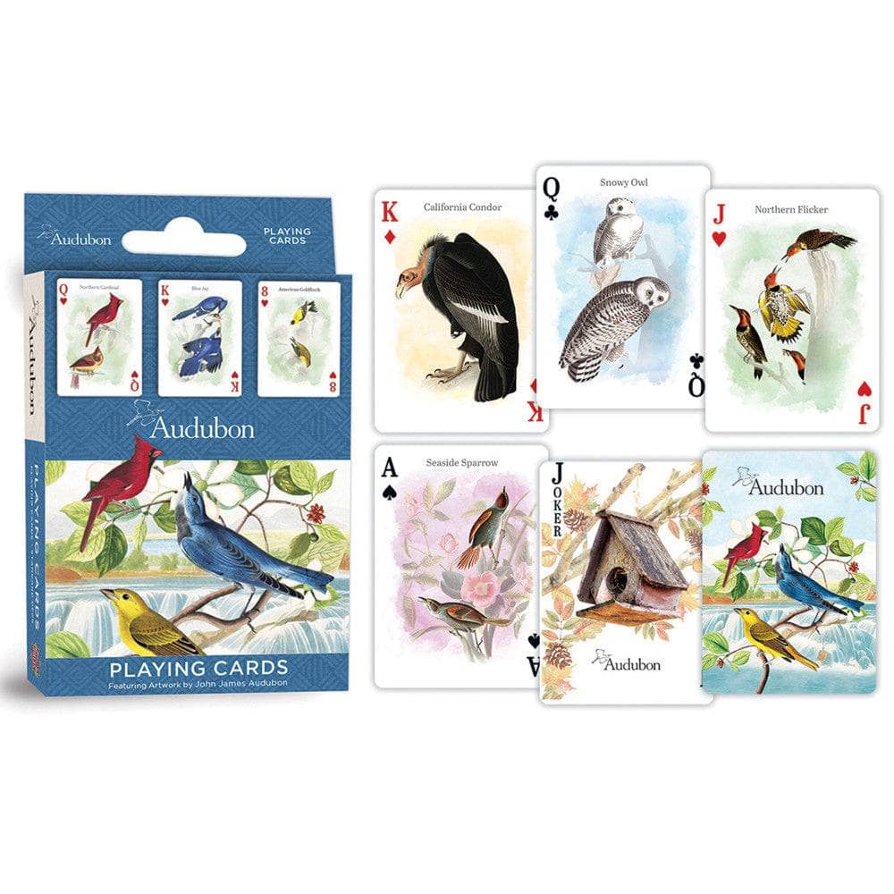 Audubon Playing Cards - 54 Card Deck - Out of Play