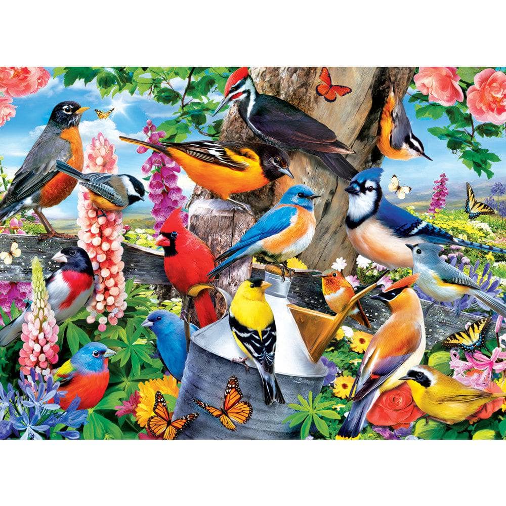 Audubon - Spring Gathering 100 Piece Jigsaw Puzzle - Out of Play