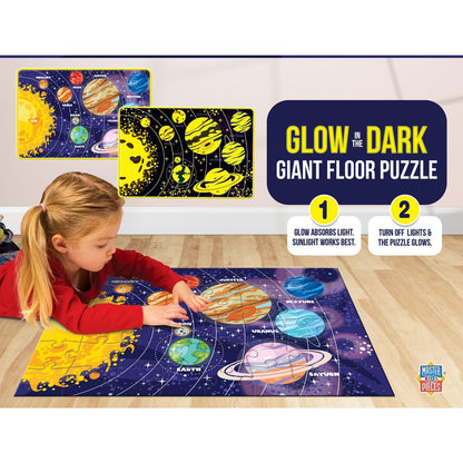 Glow in the Dark - Our Solar System 48 Piece Floor Jigsaw Puzzle MasterPieces Puzzle Company INC