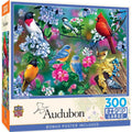 Audubon - Songbird Collage 300 Piece EZ Grip Jigsaw Puzzle - Out of Play