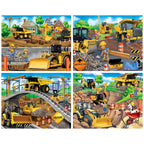 CAT 100 Piece Jigsaw Puzzles 4-Pack - Out of Play