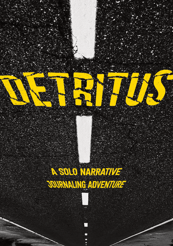 Detritus: A Solo Narrative Journaling Adventure - RPG PunkOuter Games