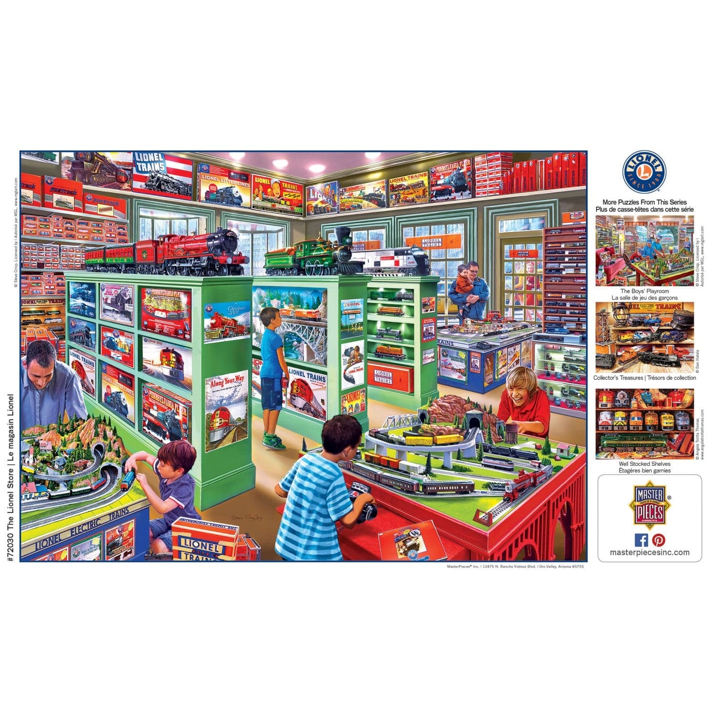 Lionel Trains - The Lionel Store 1000 Piece Jigsaw Puzzle MasterPieces Puzzle Company INC
