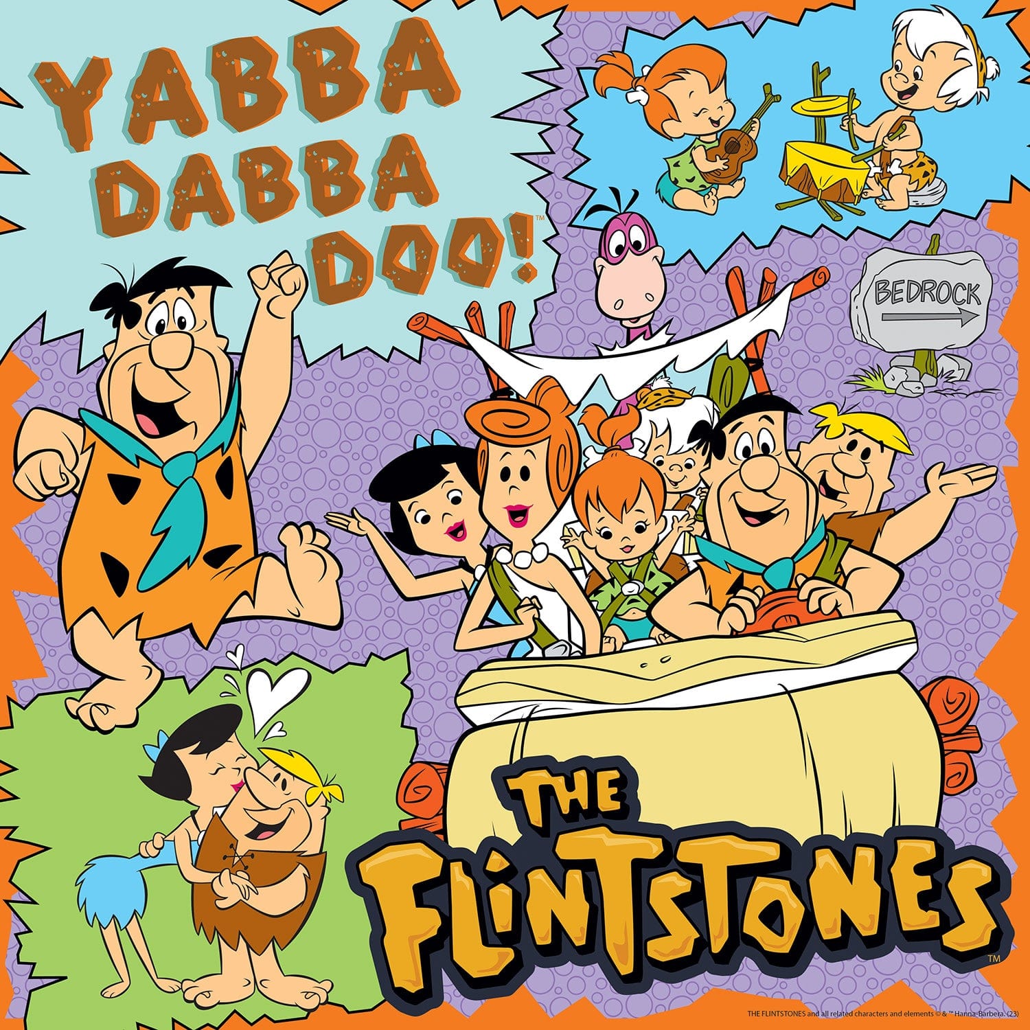 Hanna-Barbera - The Flintstones 500 Piece Jigsaw Puzzle - Out of Play