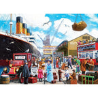 Titanic - Now Boarding 1000 Piece Jigsaw Puzzle - Out of Play