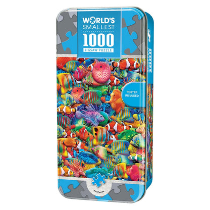 World's Smallest - Rainbow Flow 1000 Piece Jigsaw Puzzle - Out of Play