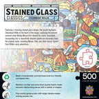 Stained Glass - Steamboat Willie 500 Piece Jigsaw Puzzle