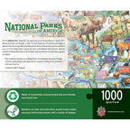 National Parks of America 1000 Piece Jigsaw Puzzle - Out of Play
