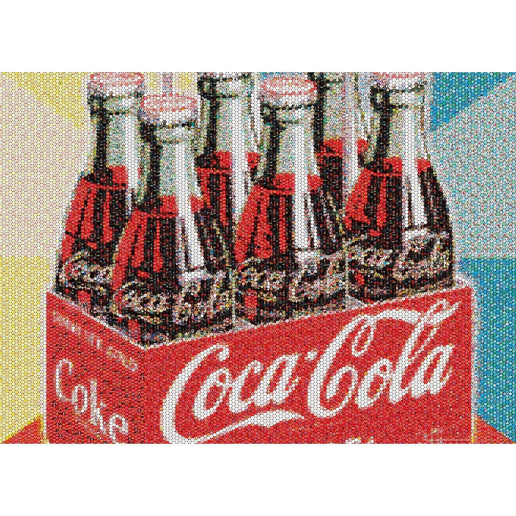 Coca-Cola - Photomosaic Bottles 1000 Piece Jigsaw Puzzle - Out of Play