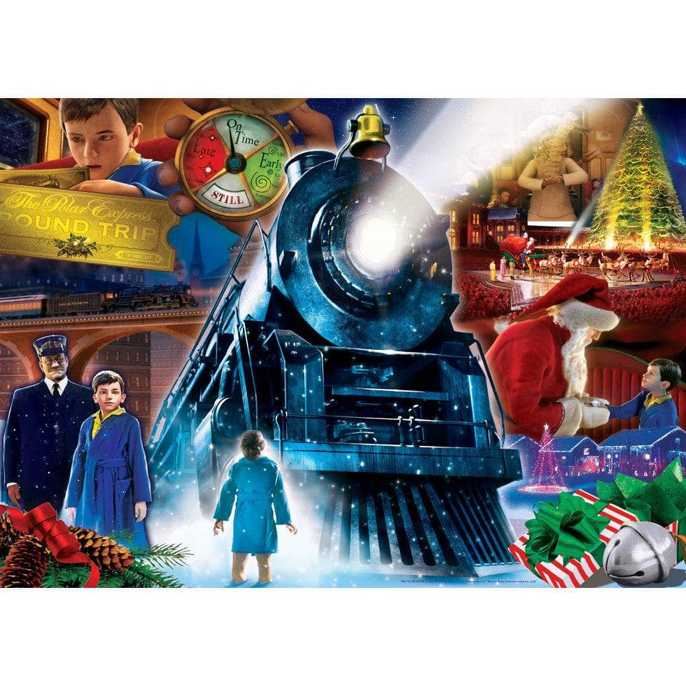 The Polar Express - Ride 500 Piece Glitter Jigsaw Puzzle - Out of Play