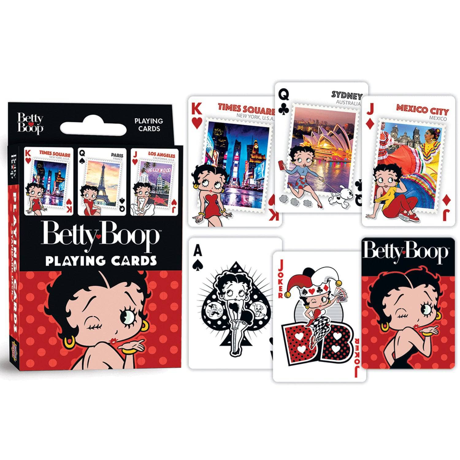 Betty Boop Playing Cards - 54 Card Deck - Out of Play