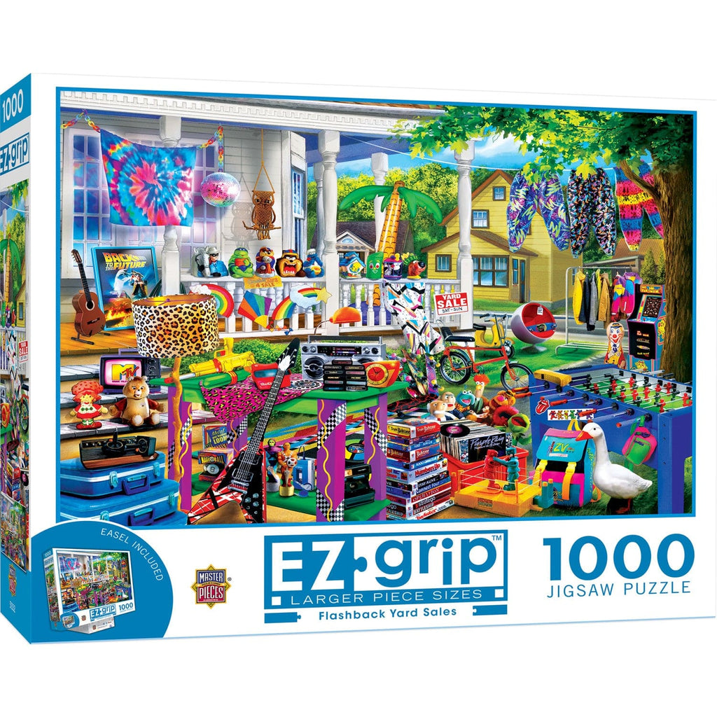 EZ Grip - Flashback Yard Sales 1000 Piece Jigsaw Puzzle - Out of Play