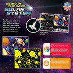 Glow in the Dark - Solar System 100 Piece Jigsaw Puzzle - Out of Play