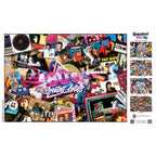 Greatest Hits - 80's Artists 1000 Piece Jigsaw Puzzle - Out of Play