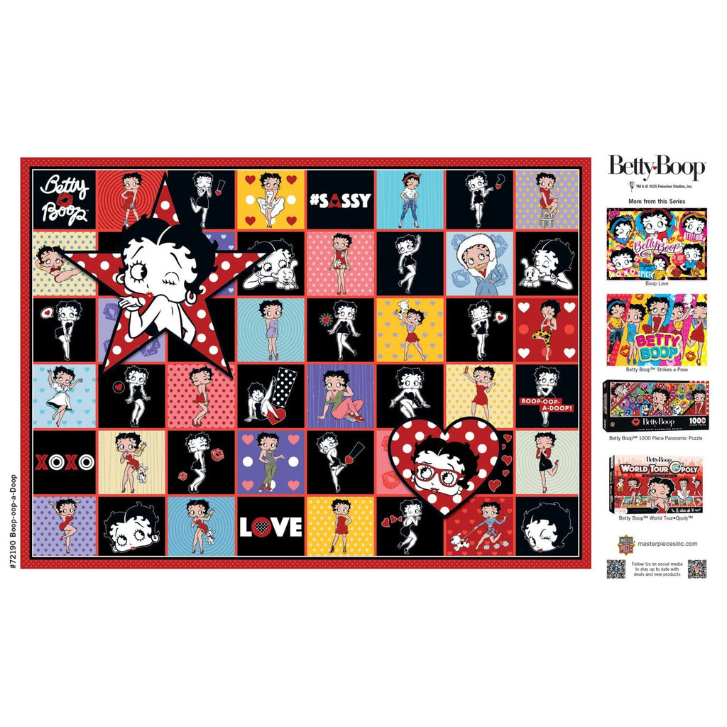 Betty Boop - Boop-oop-a-Doop 1000 Piece Jigsaw Puzzle - Out of Play