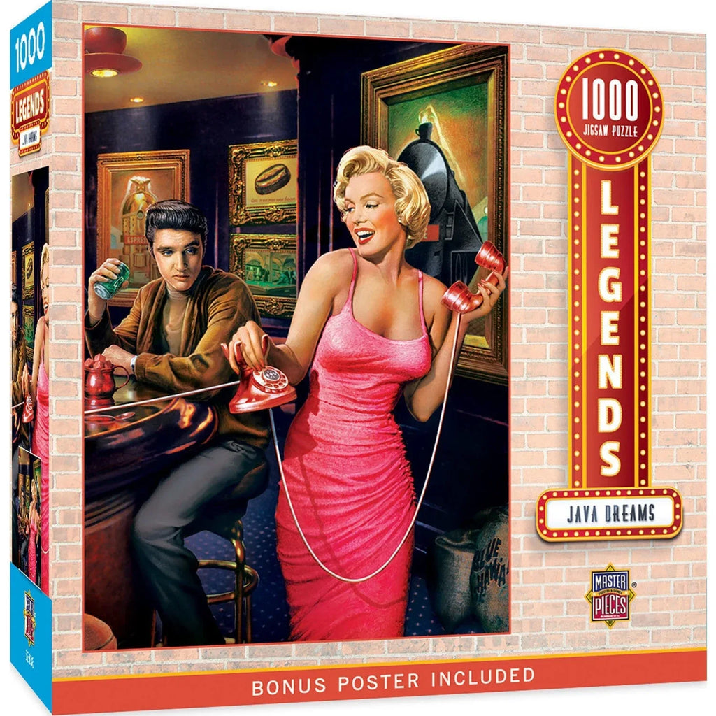 Legends - Java Dreams 1000 Piece Jigsaw Puzzle - Out of Play