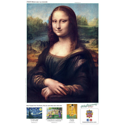 MasterPieces of Art - Mona Lisa 1000 Piece Jigsaw Puzzle - Out of Play