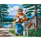 Smokey Bear 100 Piece Jigsaw Puzzles 4-Pack - Out of Play