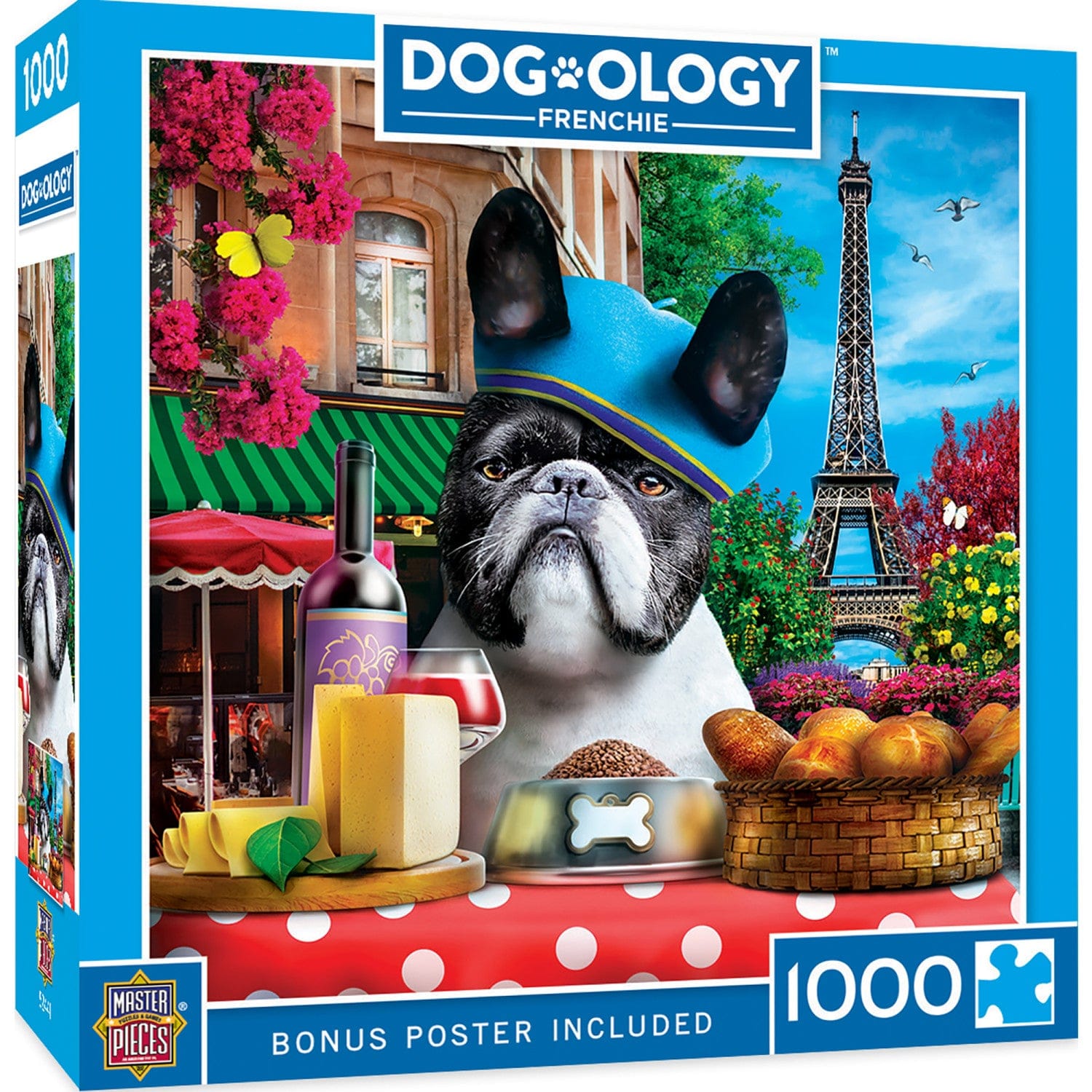 Dogology - Frenchie 1000 Piece Jigsaw Puzzle - Out of Play