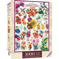 Farmer's Almanac - Backyard Garden Flowers 1000 Piece Jigsaw Puzzle - Out of Play