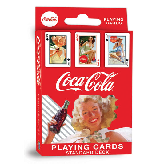 Coca-Cola Classic Ads Playing Cards - 54 Card Deck MasterPieces Puzzle Company INC