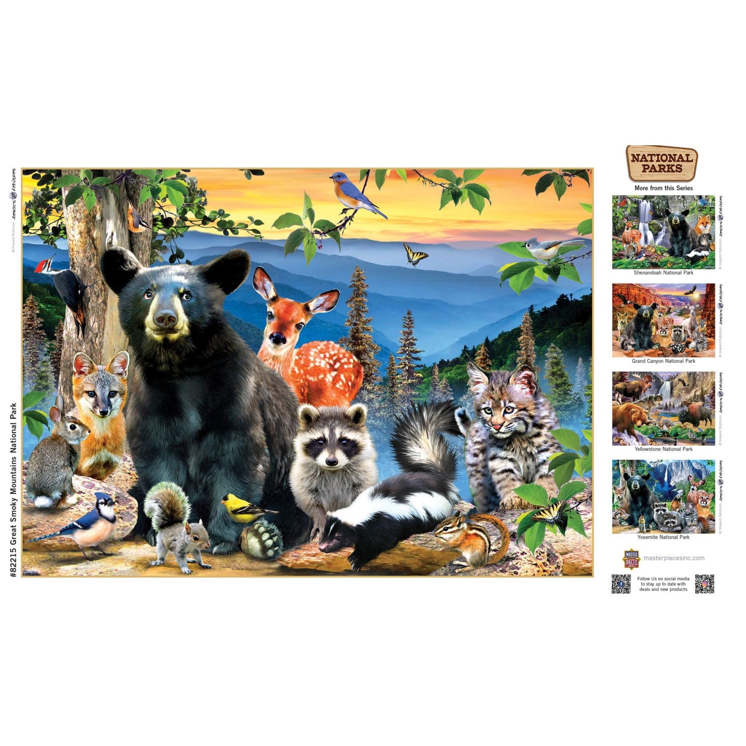 Great Smoky Mountains National Park 500 Piece Jigsaw Puzzle - Out of Play