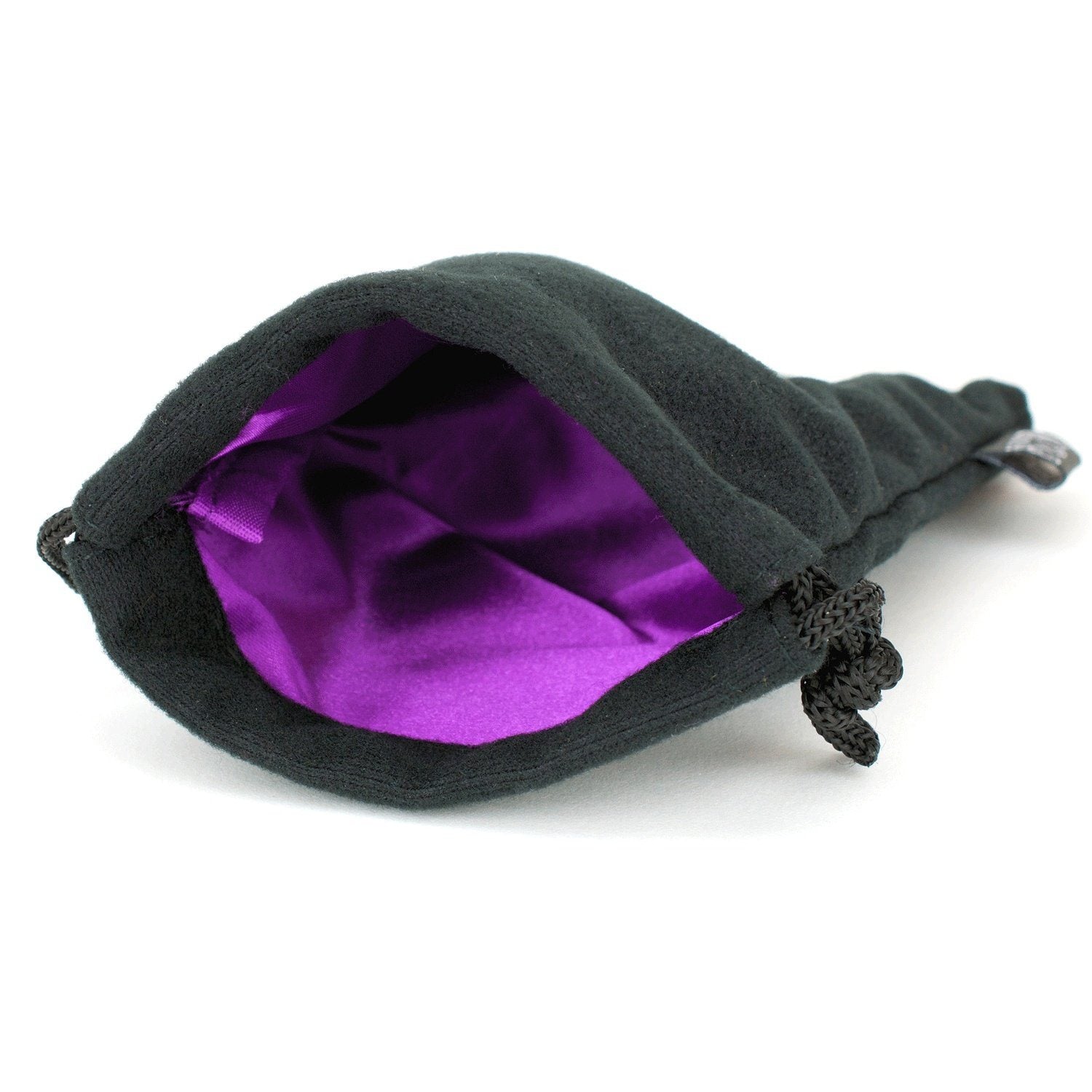 Velvet Black Dice Bag With Satin Interior 5x8 In - Multiple Colors Available - Out of Play