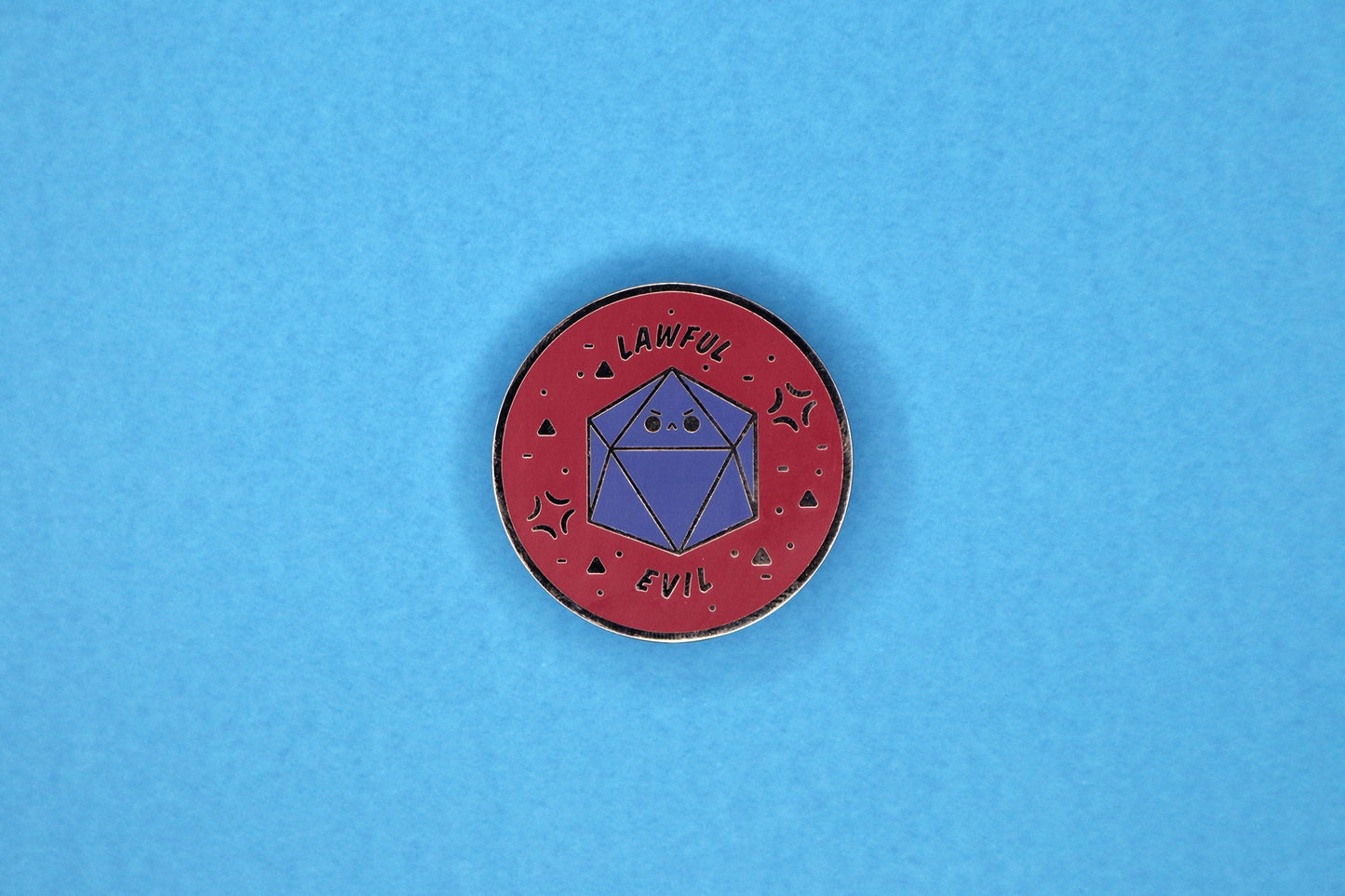 Lawful Evil Alignment Hard Enamel Pin