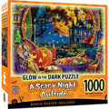 Glow in the Dark - A Scary Night Outside 1000 Piece Jigsaw Puzzle - Out of Play
