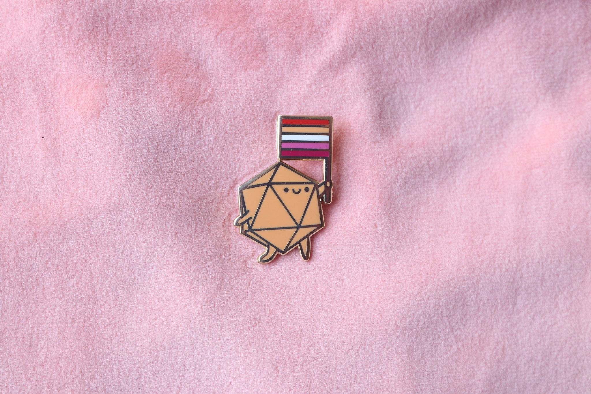 Pride Dice Buddies Enamel Pins