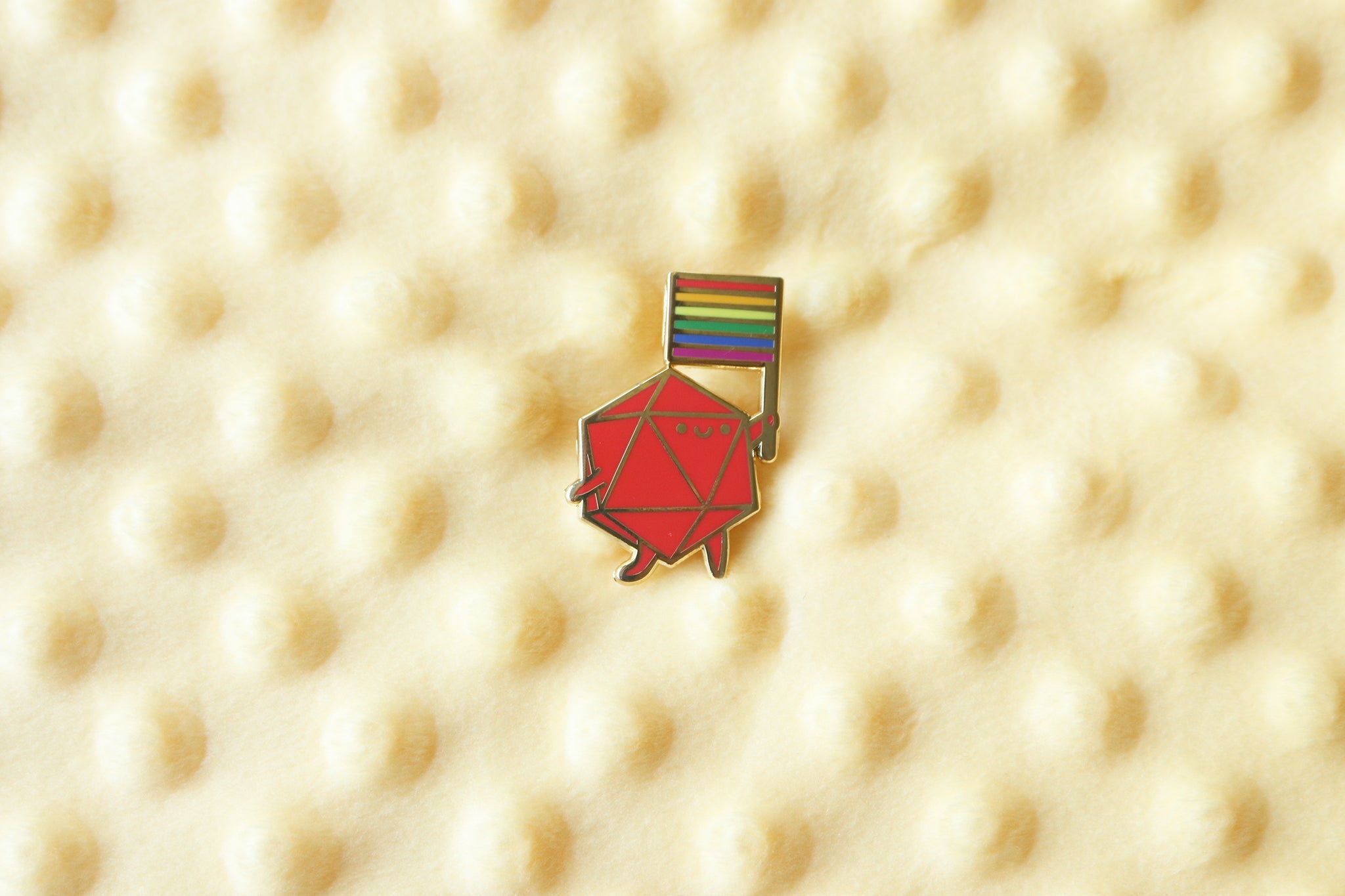Pride Dice Buddies Enamel Pins