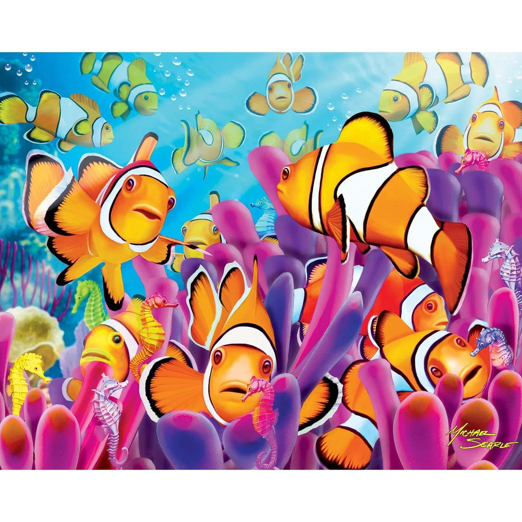 Glow in the Dark 100 Piece Jigsaw Puzzles - 4-Pack V1 - Out of Play