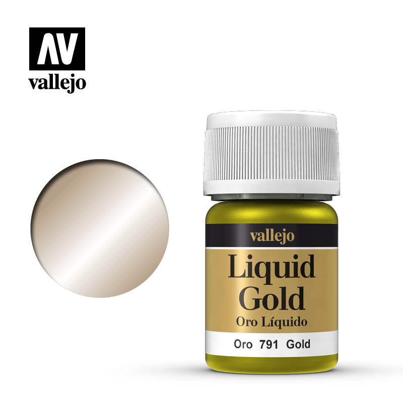 Vallejo - Liquid Gold Metallics - 35ml. - Out of Play