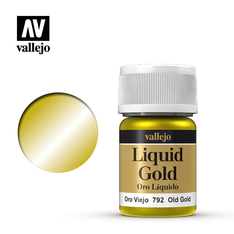 Vallejo - Liquid Gold Metallics - 35ml. - Out of Play