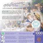 MasterPieces of Art - Luncheon of the Boating Party 1000 Piece Jigsaw Puzzle - Out of Play