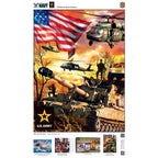 U.S. Army - Army Firepower 1000 Piece Jigsaw Puzzle - Out of Play
