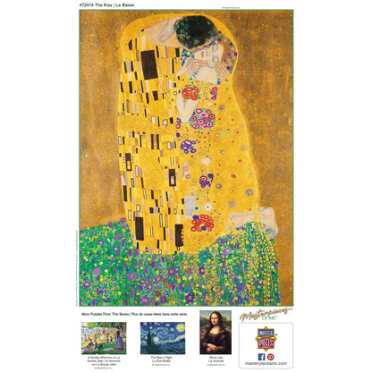 MasterPieces of Art - The Kiss 1000 Piece Jigsaw Puzzle - Out of Play