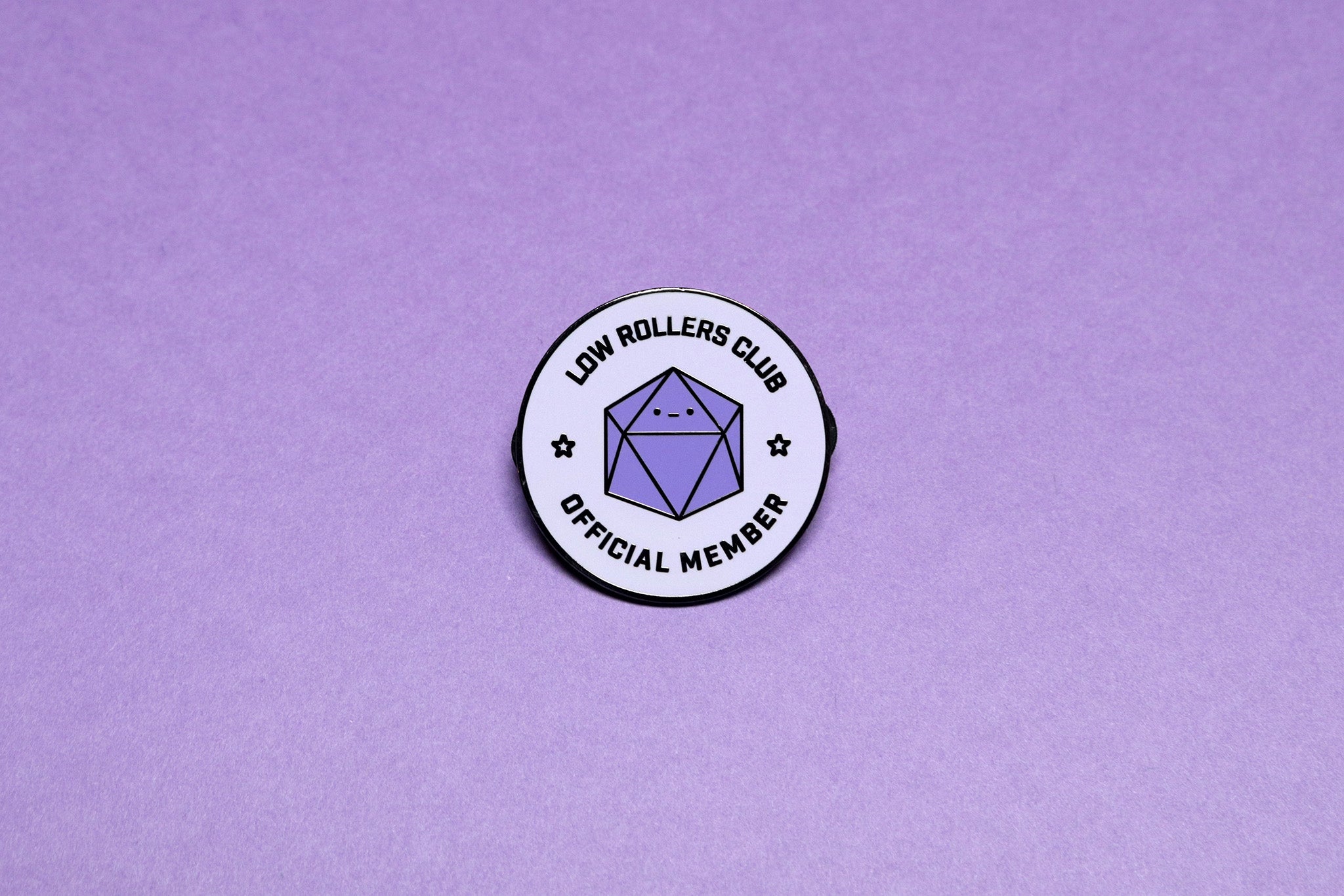 Low Rollers Club Hard Enamel Pin