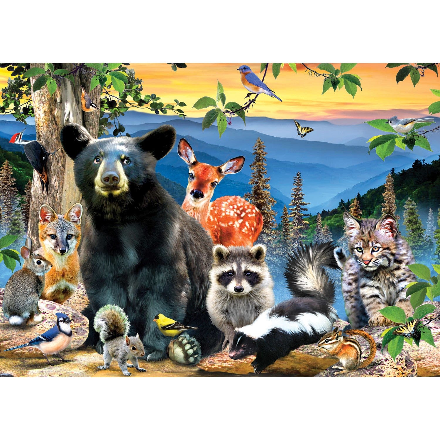 Great Smoky Mountains National Park 500 Piece Jigsaw Puzzle - Out of Play