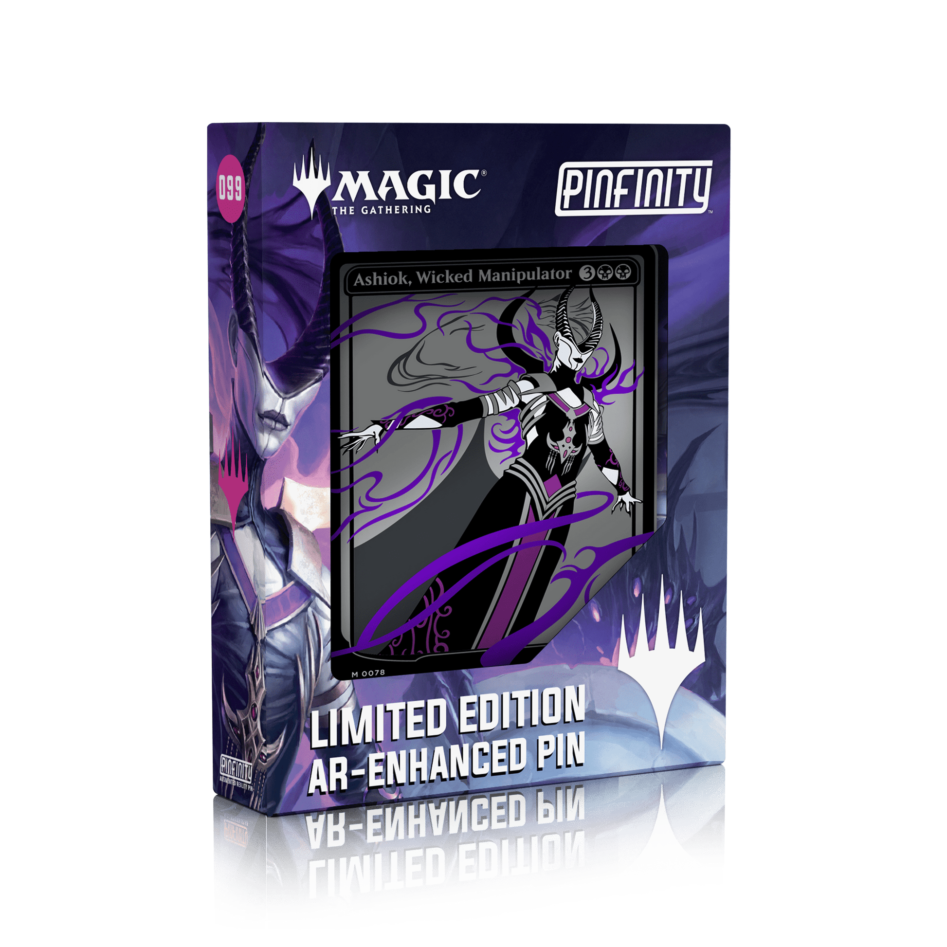 Magic: The Gathering - Ashiok, Wicked Manipulator AR Pin Pinfinity - Augmented Reality Collectible Pins